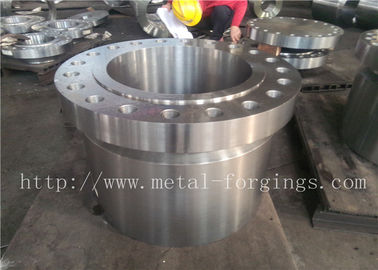 صناعة الأجزاء المزدوجة من الفولاذ الكربوني Q + T المعالجة الحرارية PN250 الفئة 1500 WN RTJDN100 NPS4&quot; DN150 NPS6&quot; DN300