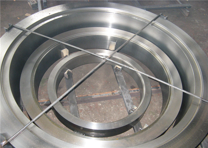 ASTM A29 1045 حلقات الصلب مزورة تطبيع التبريد وتهدئة المعالجة الحرارية صلابة Reprot